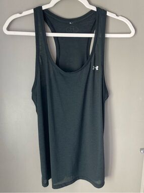 Under Armour Black Racerback Performance Tank